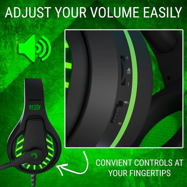 Thumbnail 6 de Orzly RXH-30 Sagano gaming headset with noise-cancelling mic