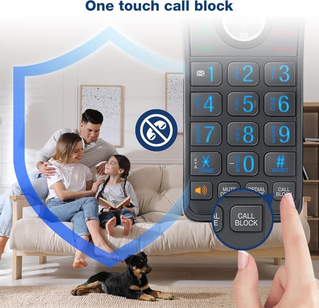 Thumbnail 2 de VTech IS8128-51 2300 ft 5-Handset Cordless Phone ๐