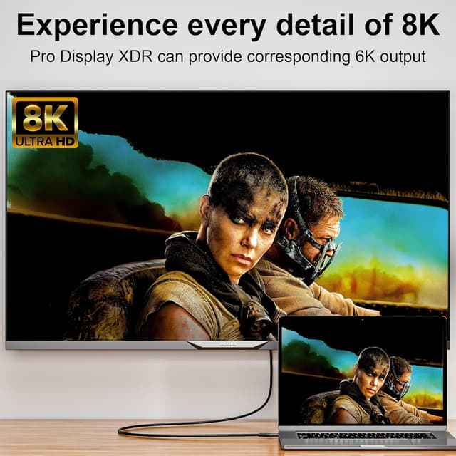 Thumbnail 3 de CAKOBLE USB-C Kabel 40 Gbps Thunderbolt 4 1 m