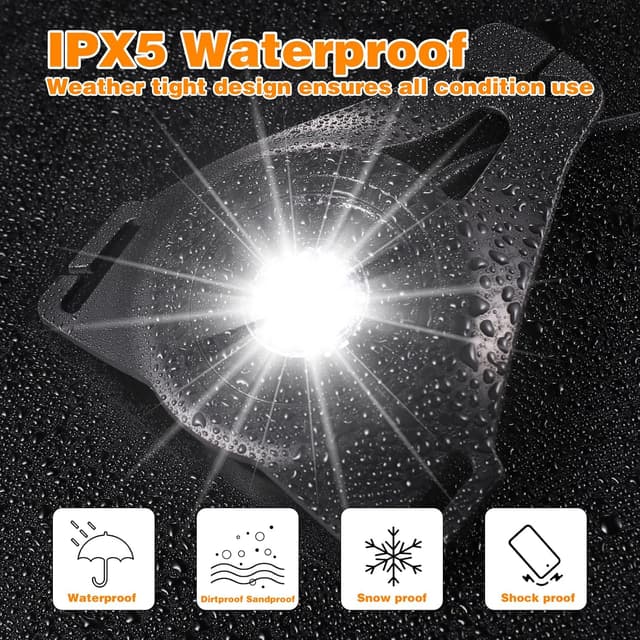 Thumbnail 3 de JIZZU Lampe de Poitrine Rechargeable 3 Modes