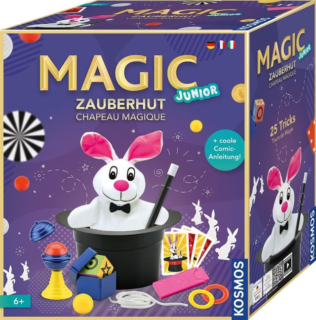 Detalle de Kosmos Magic Cappello Magico: kit di magia per bambini con bacchetta e istruzioni scaricabili