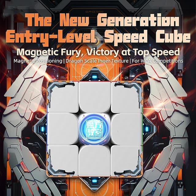 Thumbnail 4 de XMDCuber Moyu MeiLong 3M V2 3x3 Speed Cube