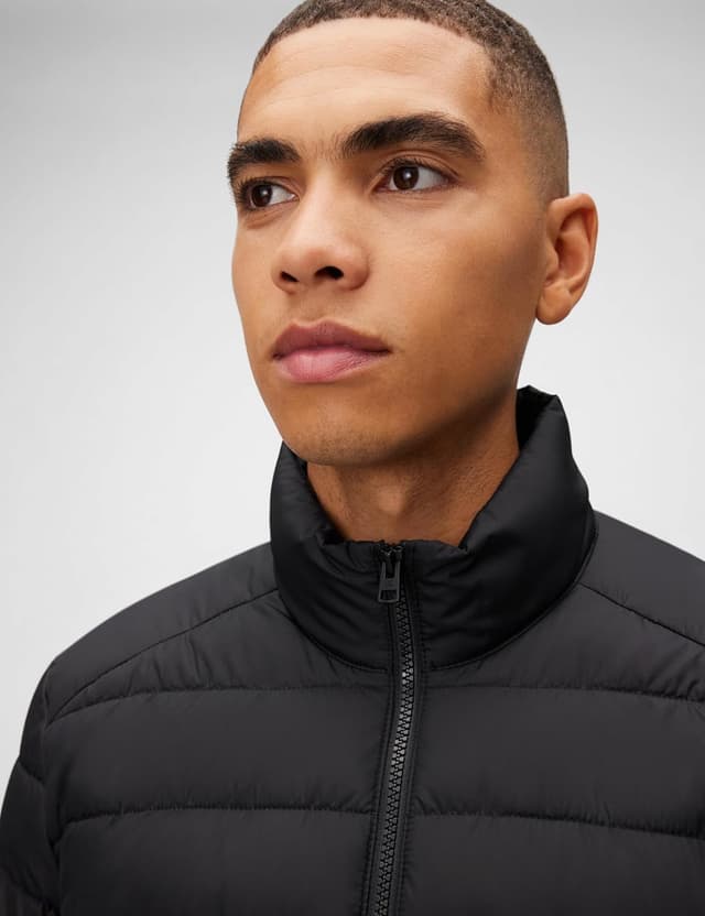 Detalle de Marc O’Polo Damen Steppjacke mit Stehkragen – leicht, mit 2-Wege-Reißverschluss