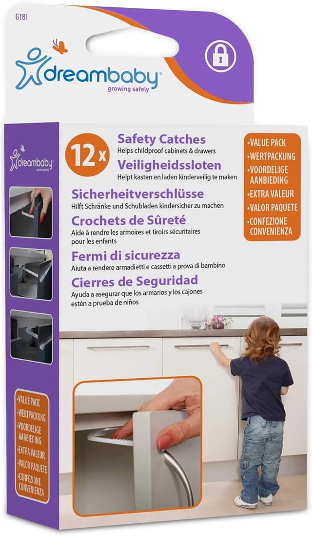Thumbnail 6 de Dreambaby Verrous de Sécurité 12 pièces