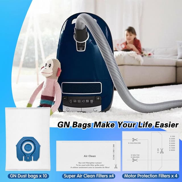 Detalle 2 de Miele GN vacuum bags 10 pack