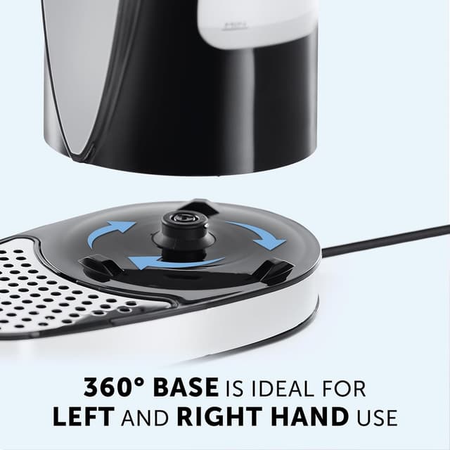 Detalle de Breville HotCup Hot Water Dispenser (VKJ142) – 3kW fast boil, 1.5L tank, gloss black