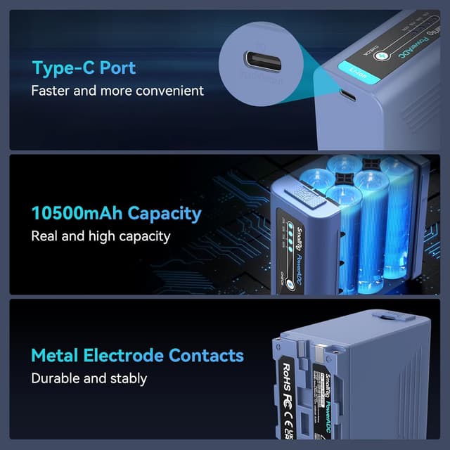 Thumbnail 4 de SMALLRIG NP-F970 Ersatzakku 10500mAh