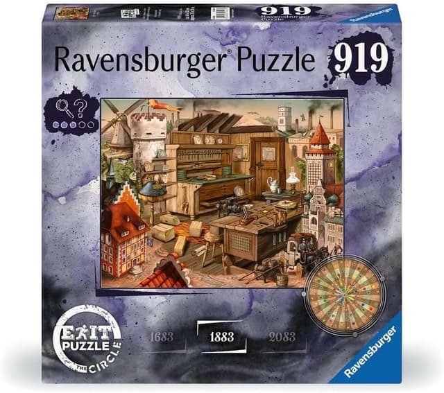 Detalle de Ravensburger EXIT The Circle (1883) – Puzzle d’évasion 919 pièces, à partir de 14 ans