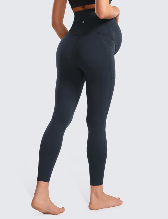 Detalle 2 de CRZ YOGA Butterluxe leggings premaman con tasche per allenamento yoga (63 cm)