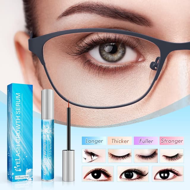Detalle de Wimpernserum ohne Hormone (5 ml) – Lash- und Augenbrauenserum für längere, dichtere Wimpern