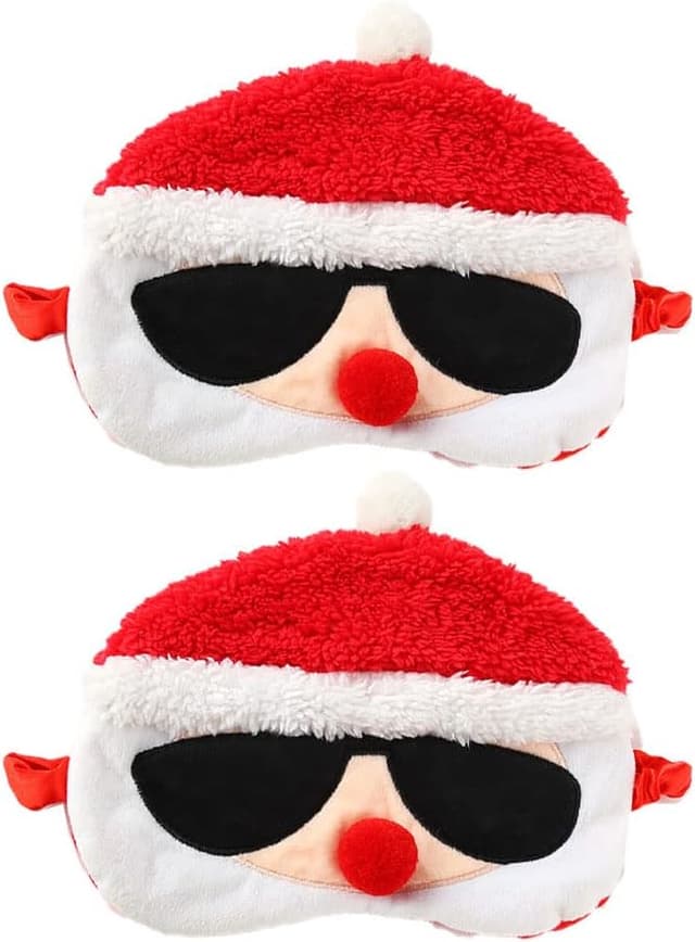 Imagen de Santa Claus Eye Mask 2 Pack en OfertitasTOP