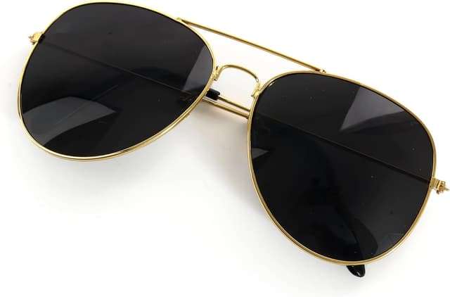 Detalle de I Love Fancy Dress Mr Worldwide Adult Accessory Set with Smooth Skull Cap, Sunglasses & Black Soul Patch