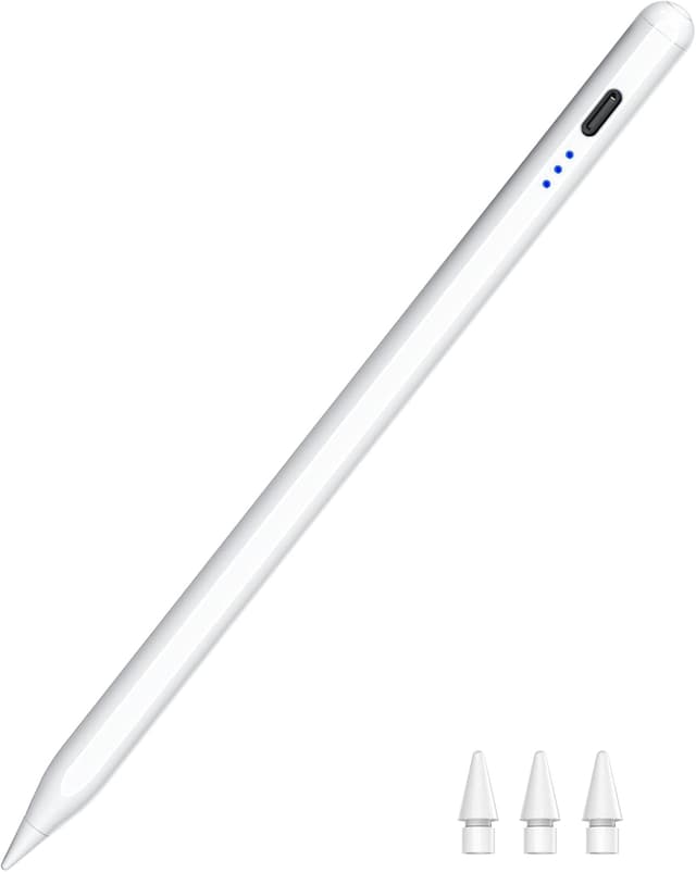 Detalle de HATOKU Pencil 1st Generation for iPad (2018–2025) with Tilt & Palm Rejection