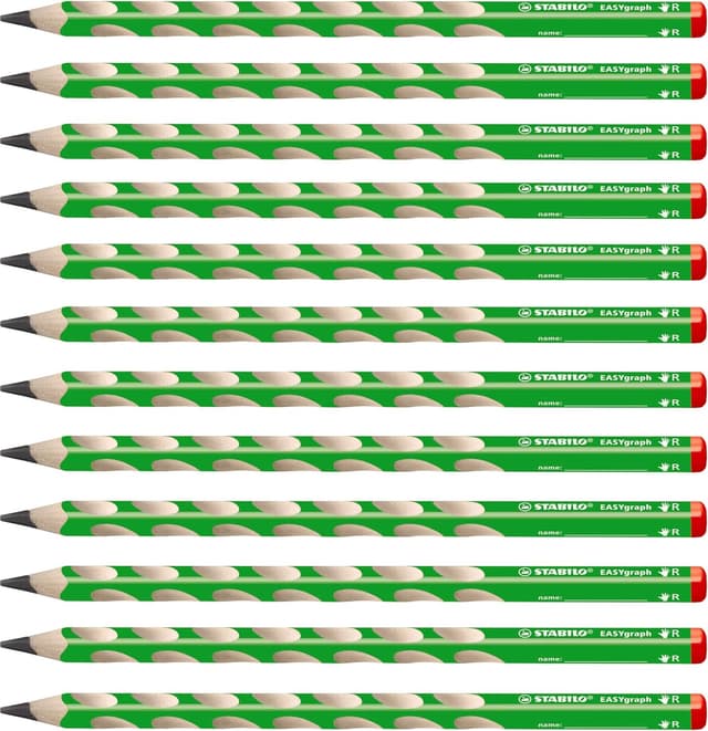 Detalle de STABILO EASYgraph crayon graphite 12 ✏