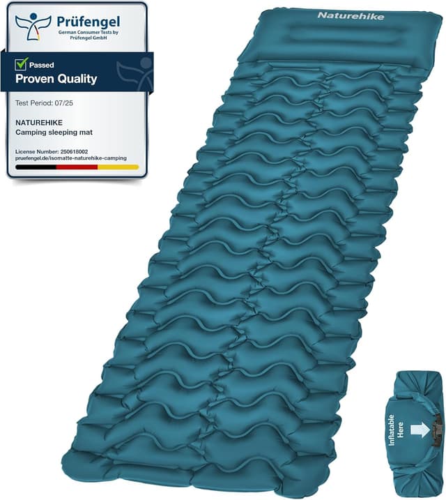 Detalle de Naturehike materassino gonfiabile ultraleggero singolo per esterni (livello d’ingresso)