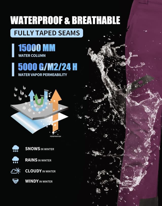 Thumbnail 3 de Pioneer Camp Pantaloni da Sci Donna 15.000 mm