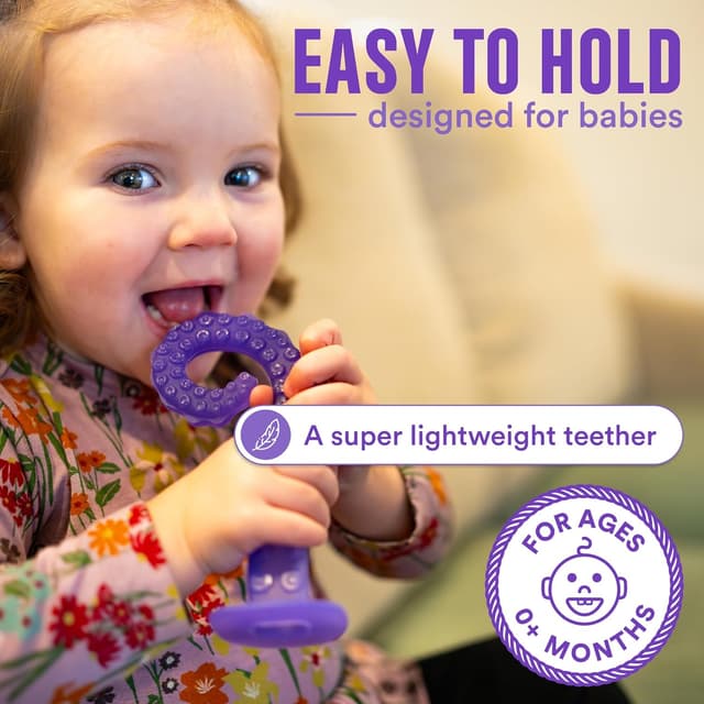 Detalle de Teething relief with Tentacle Teether 0-6 Months