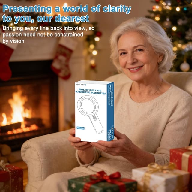 Thumbnail 5 de Nazano Ultra-Clear Magnifying Glass with Light