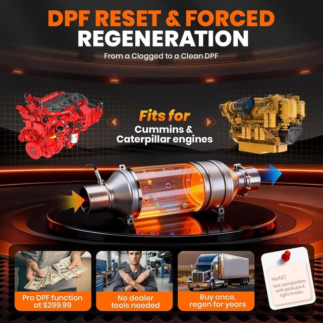 Detalle 2 de ANCEL HD430 Truck Scanner 4.3-inch 🛠