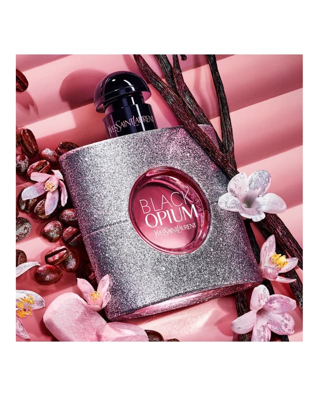 Detalle 2 de Yves Saint Laurent Glitter Black Opium Eau de Parfum 50 ml