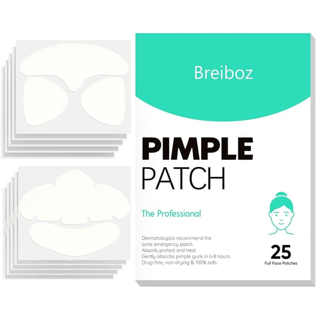 Detalle de Breiboz Hydrocolloid Acne Patches 25 ct