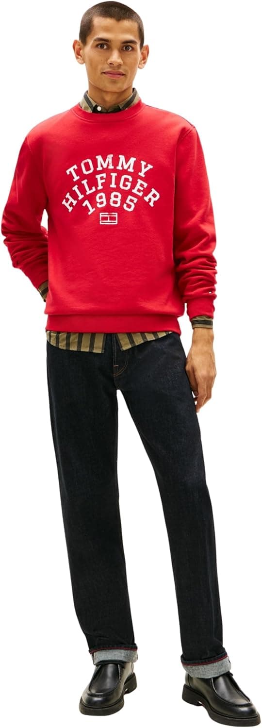 Detalle 2 de Tommy Hilfiger men’s Hilfiger Arch sweatshirt (MW0MW41426) pullover