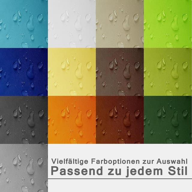 Thumbnail 6 de Einziehbares Welle Sonnensegel 0,9 x 4 m (nach Maß) – verstellbare Pergola-Markise in Dunkelgrau mit 95% UV-Schutz