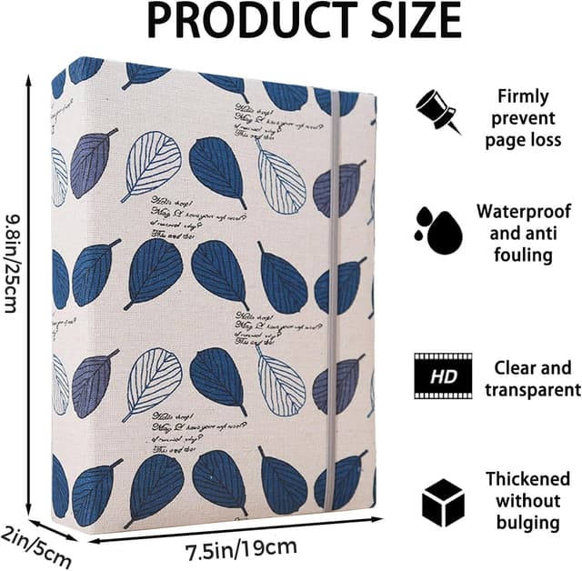 Detalle 2 de Kwude Photo Album 4x6 for 200 Photos