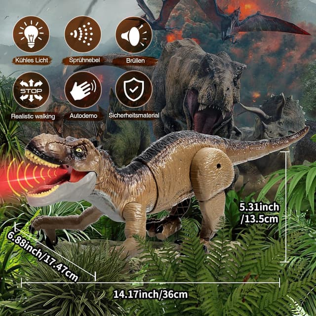 Thumbnail 1 de Sunrad RC Dino T-Rex 1200 mAh