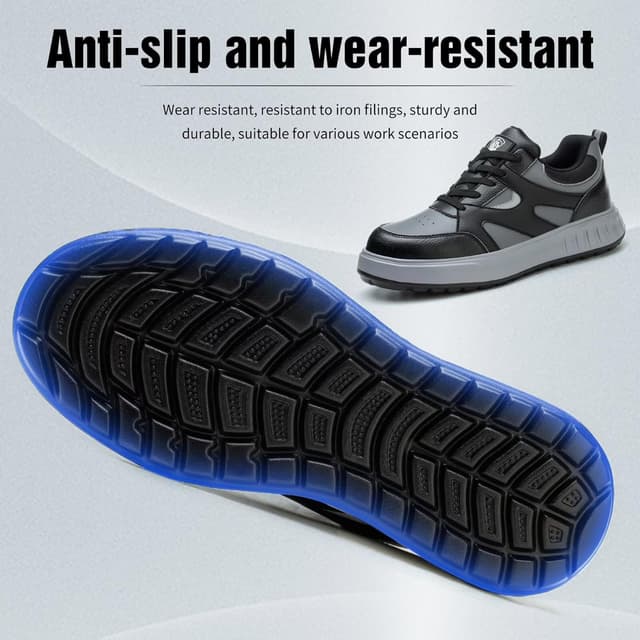 Detalle de Scarpe antinfortunistiche uomo/donna leggere con punta in acciaio e suola antiforo in Kevlar