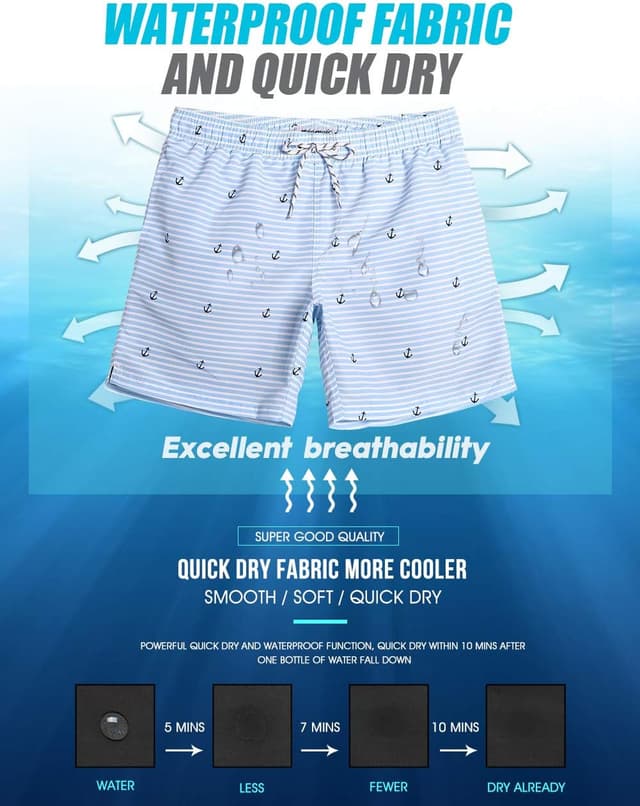 Thumbnail 6 de MaaMgic Men’s swim shorts 5 pockets