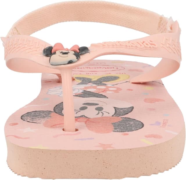 Detalle 2 de Havaianas Disney Classics II Rose – Tongues bébé, semelle en caoutchouc (21 EU)