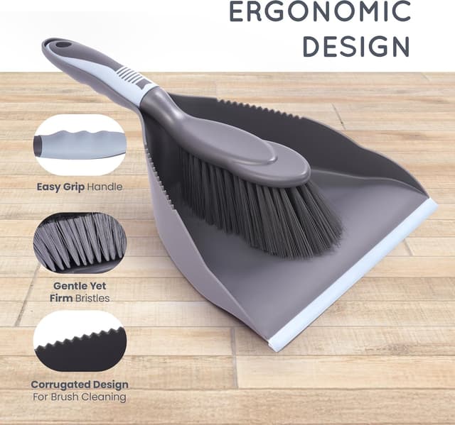 Thumbnail 3 de CUQOO Dustpan and Brush Set Compact