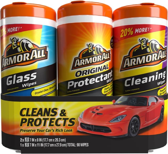 Thumbnail 6 de Armor All Wipes for Car Glass and Interior, 30 Count
