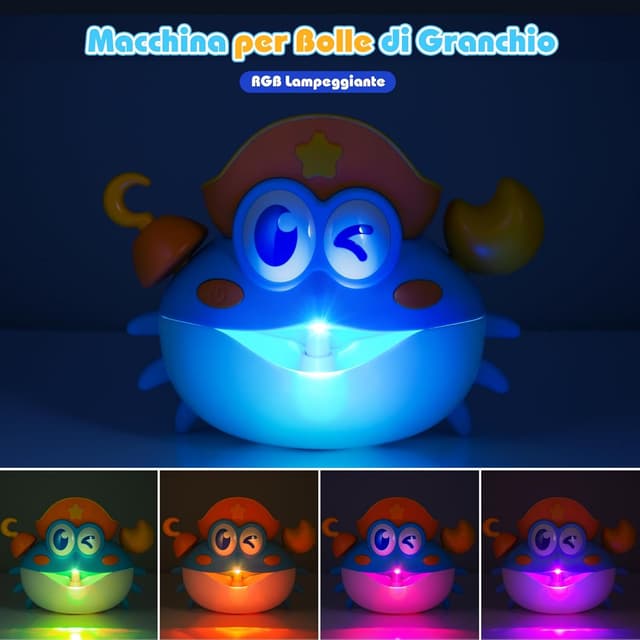 Detalle 2 de iKidiki Giochi Bambini Granchio Bolle 230 ml