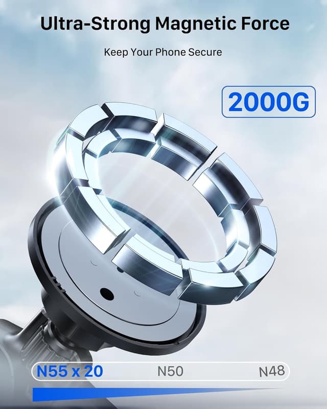 Thumbnail 1 de YOSH Supporto Auto MagSafe Triangolare