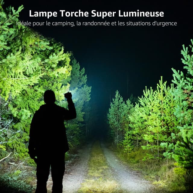 Detalle de Lepro LE2000 lampe torche 150 m