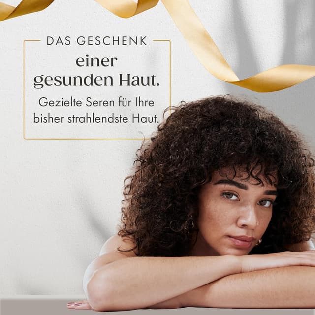 Detalle 2 de Satin Naturel luxuriöses Serum-Set für Frauen: 3×30 ml mit Retinol, Hyaluron & Vitamin C in Geschenkbox