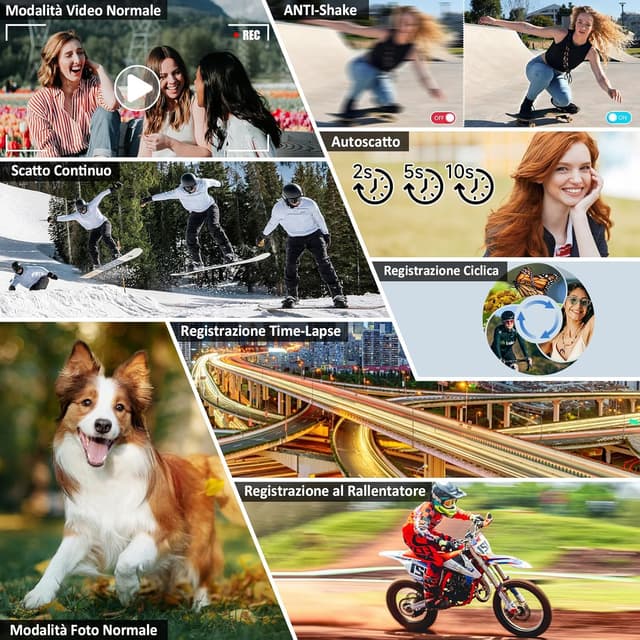 Thumbnail 5 de Fotocamera Digitale 64MP con WiFi