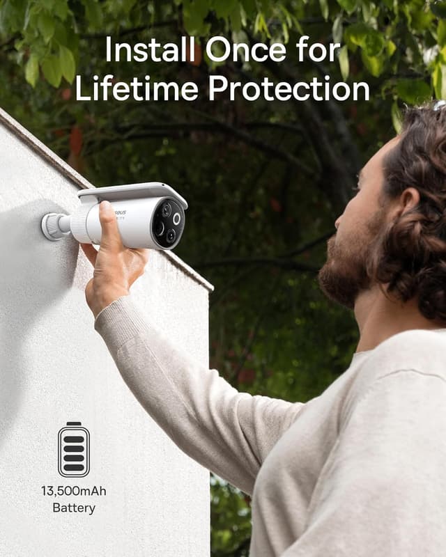 Thumbnail 6 de Baseus S1 Pro 3K solar security camera