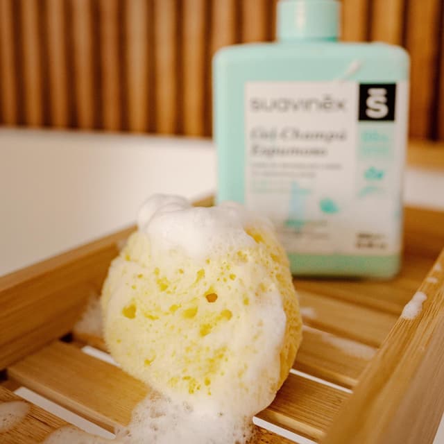 Detalle 2 de SUAVINEX Esponja bebé natural 1 unidad