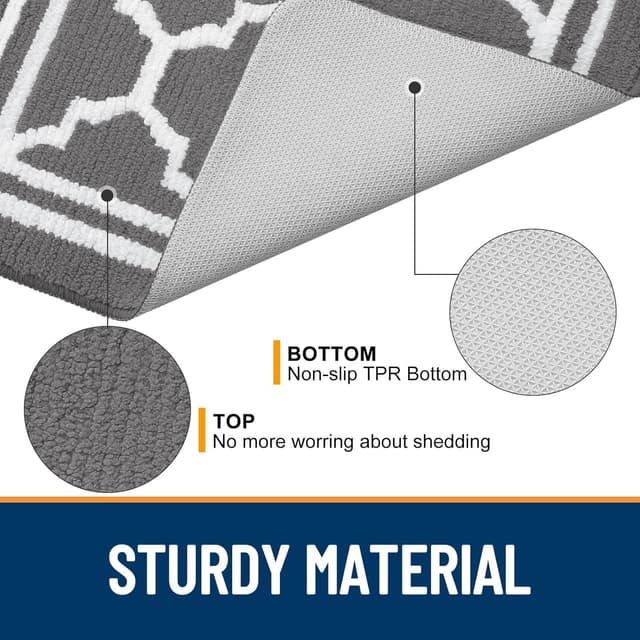 Thumbnail 5 de Homaxy Washable Door Mat 50 x 80 cm 🚪