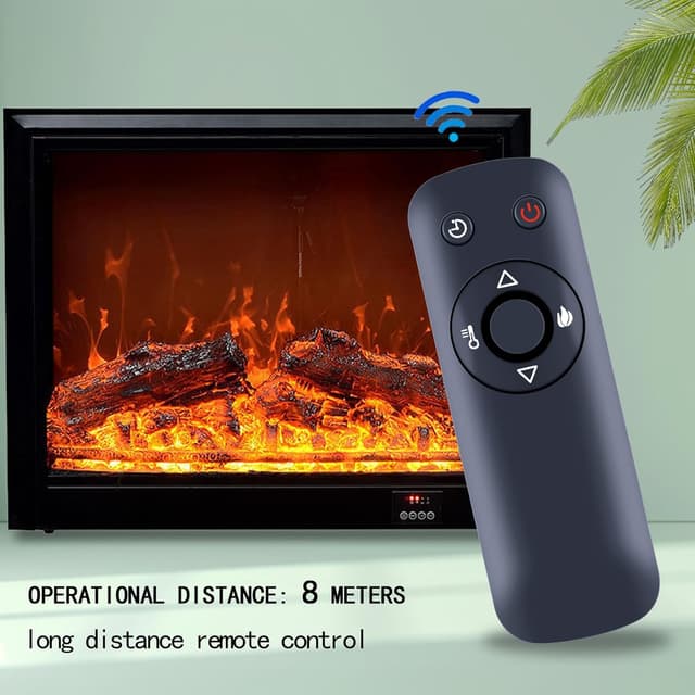 Detalle 1 de TCNOUMT remote for electric fire heater