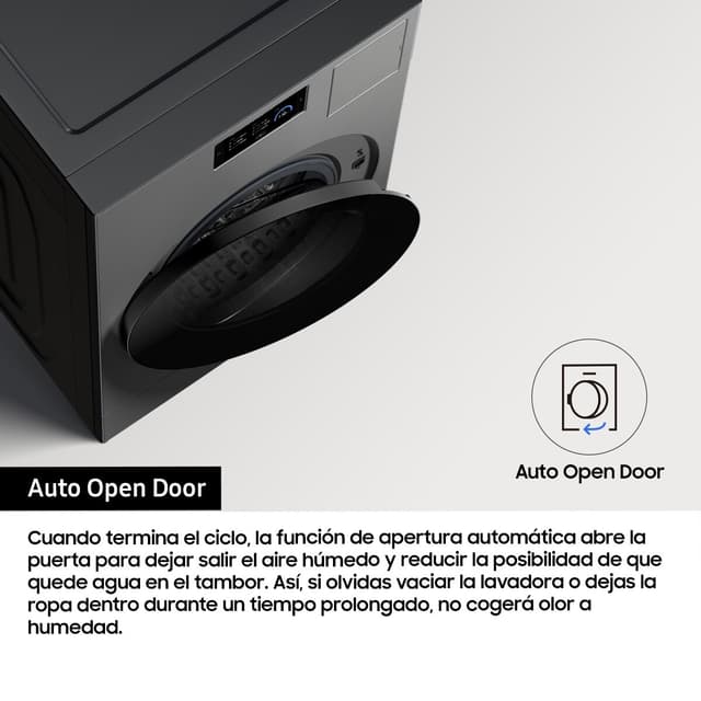 Detalle 2 de Samsung WD18DB8995BZT2 18kg/11kg Laundry Combo