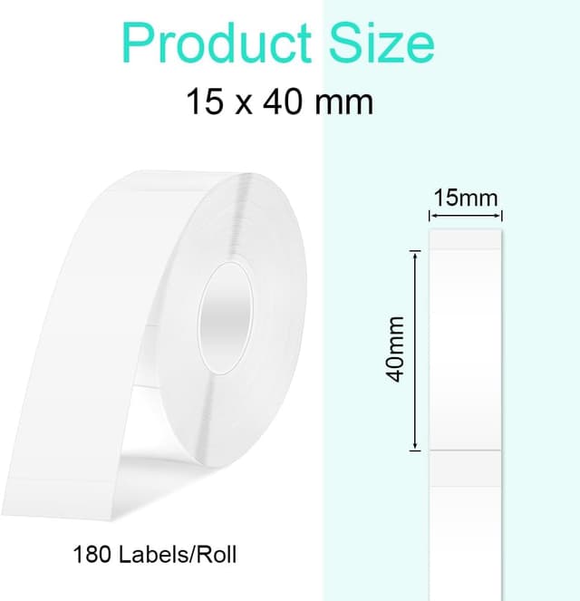 Detalle 2 de OFFCUP Etichette Adesive 15x40 mm 🏷