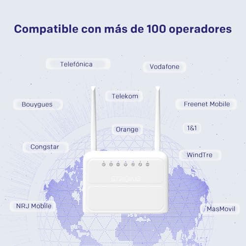 Thumbnail 3 de STRONG 4GROUTER360 Router WiFi N300 4G con SIM