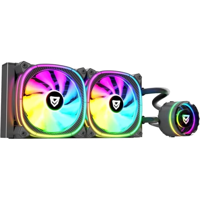 Imagen de Nfortec ATRIA X refrigeración líquida 240 mm negra en OfertitasTOP