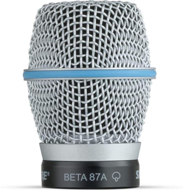 Detalle 2 de Shure BETA 87A Studio Vocal Microphone (Supercardioid Condenser) with Built-In Pop Filter
