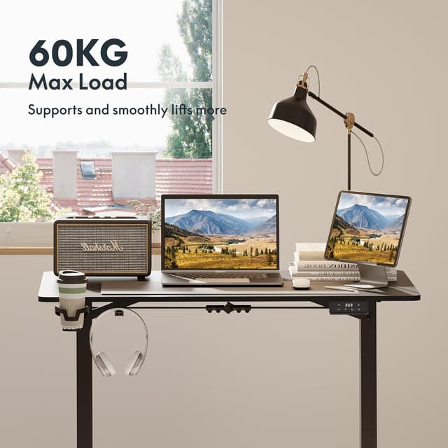 Thumbnail 6 de SANODESK Escritorio Elevable Eléctrico 140x60cm 🖥️, Ajustable y Práctico