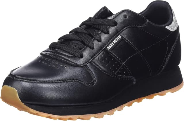 Detalle de Skechers OG 85 “Old School Cool” : baskets hautes femme en cuir synthétique